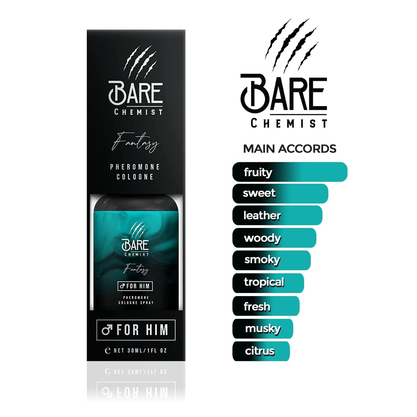 Fantasy Pheromone Cologne for Men